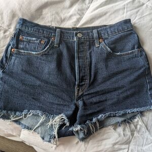 Levi's 501 Shorts Dark Wash W29